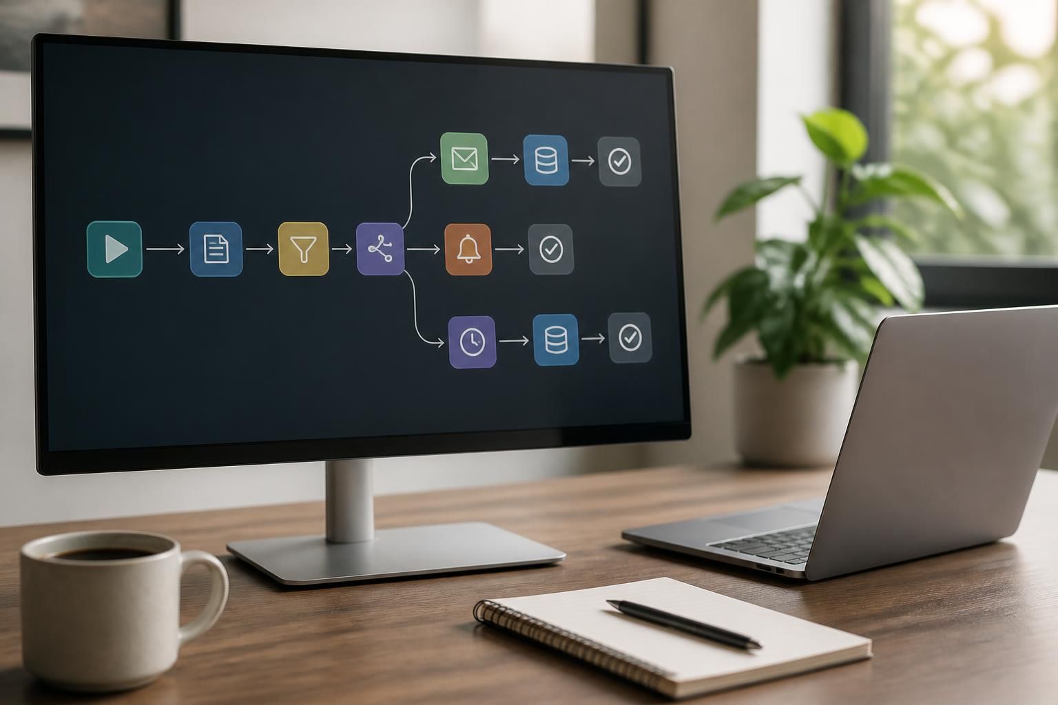 CRM and automation workflow for Saskatoon service businesses lead follow up on a screen