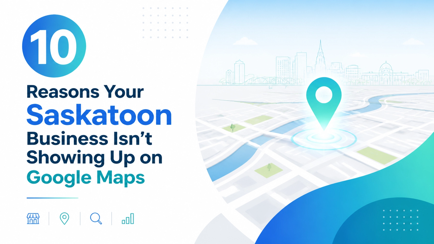 Google Maps visibility checklist for a Saskatoon small business local search optimization illustration
