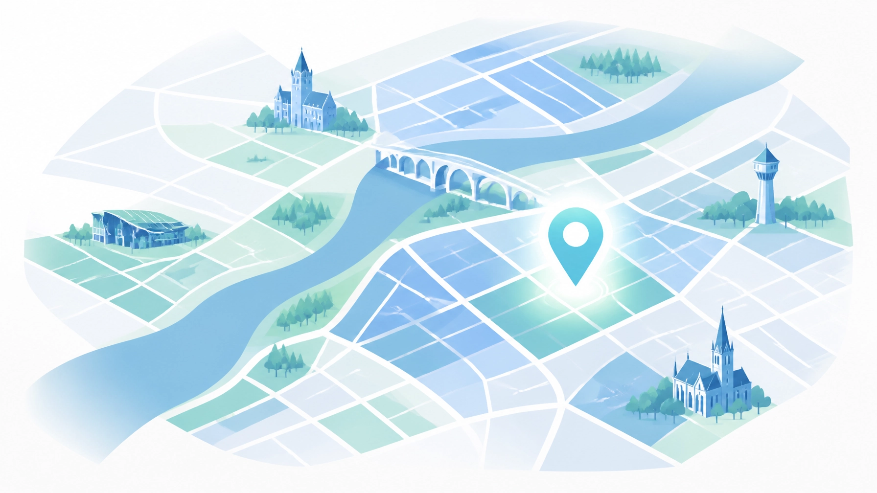 Hyper local search strategy illustration for Saskatoon neighbourhood businesses