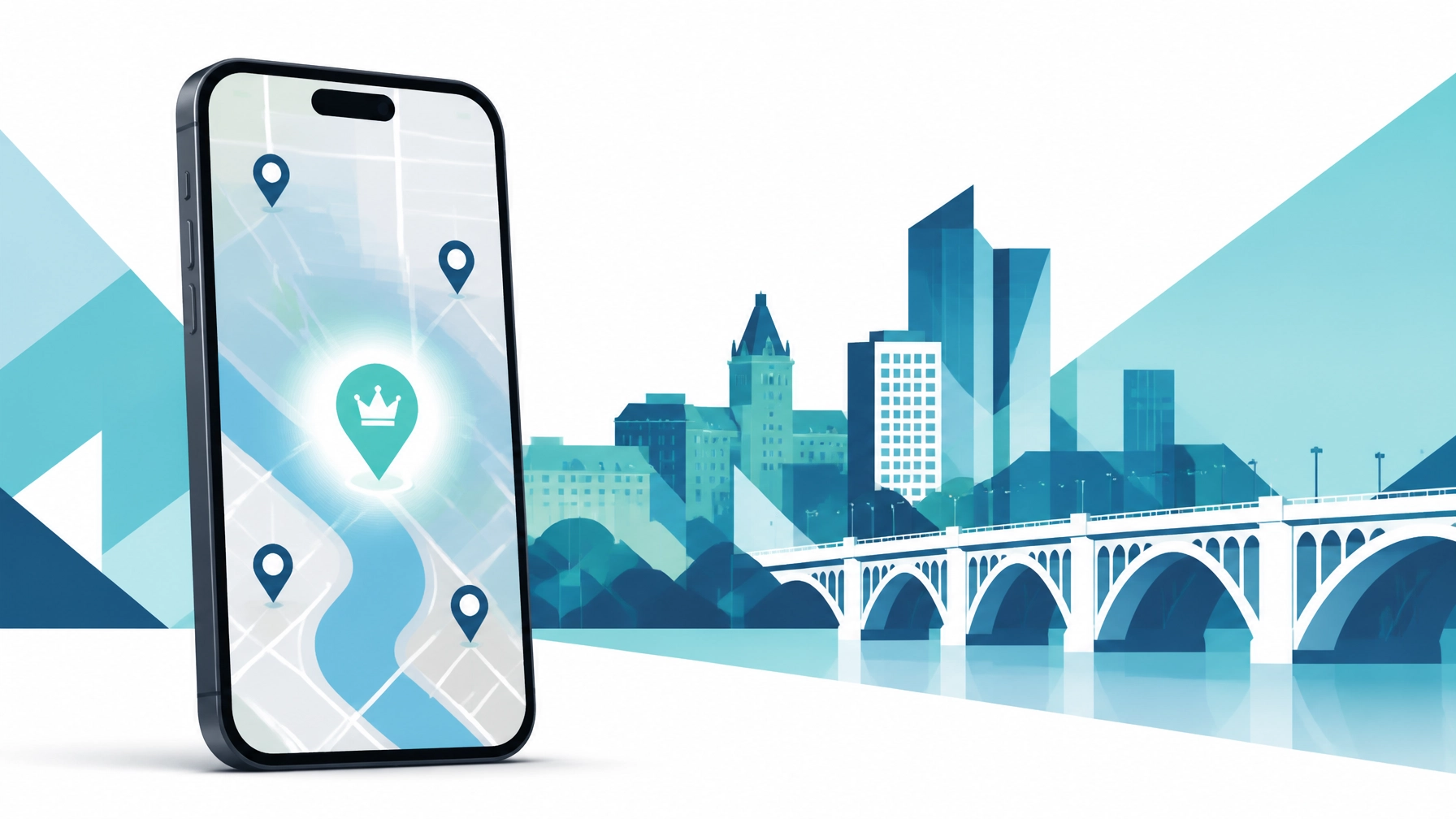 Local SEO illustration for ranking in the Saskatoon Google Map Pack
