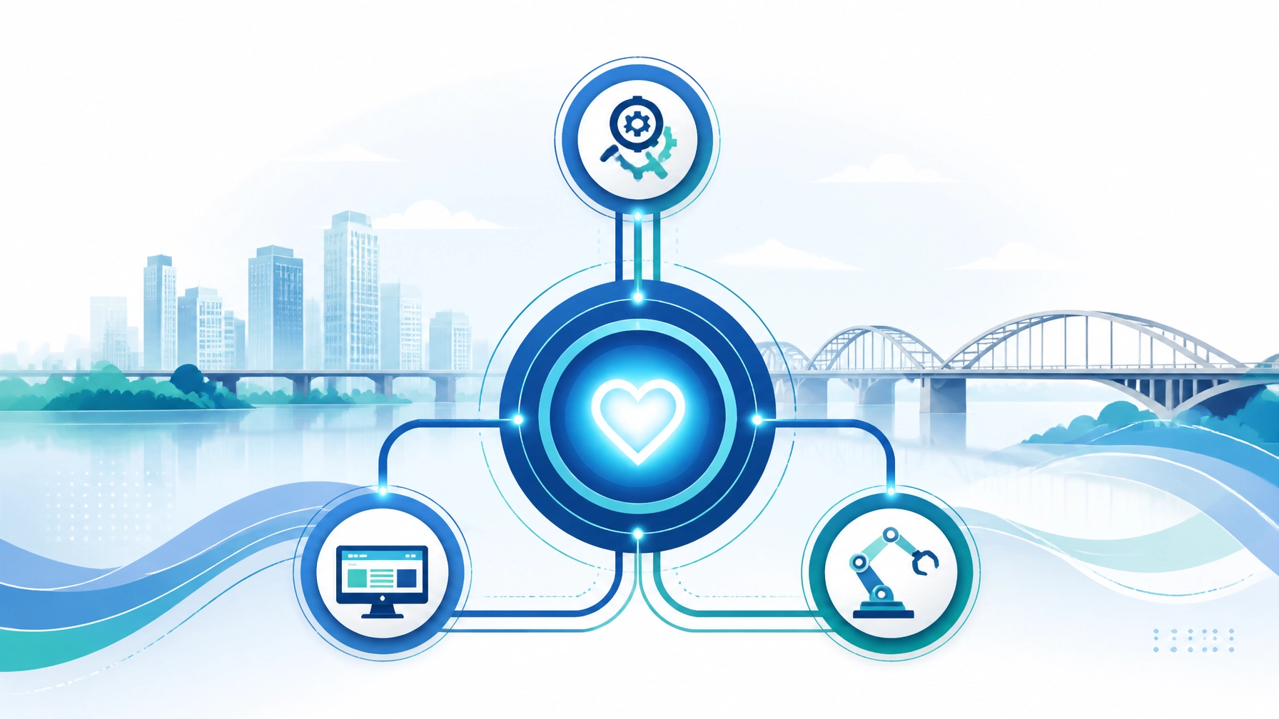 Built in sales system illustration for growing a Saskatoon service business